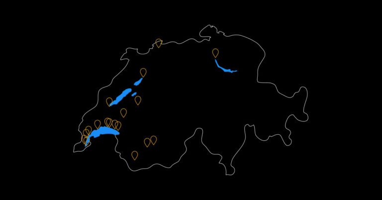 map of switzerland buyinggold.ch