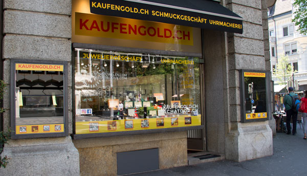 gold buying shop in Lucerne