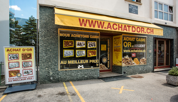 shop in Sierre in Valais