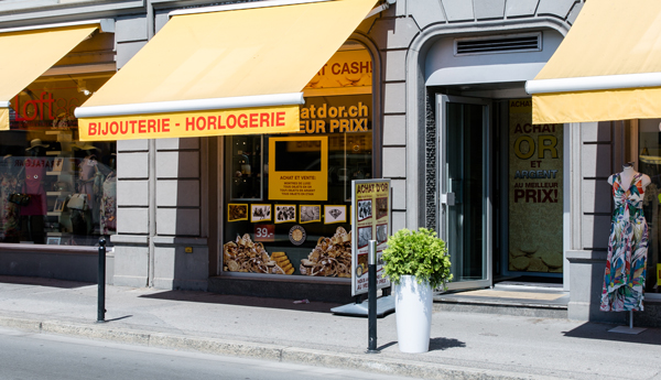 gold purchase shop Montreux Vaud