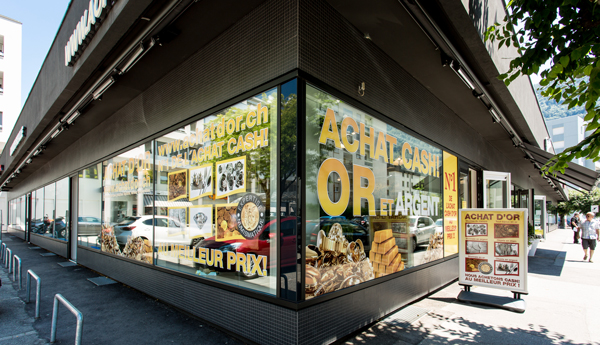 gold purchase shop in Martigny