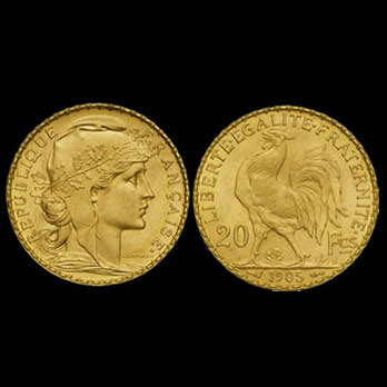 gold coins france