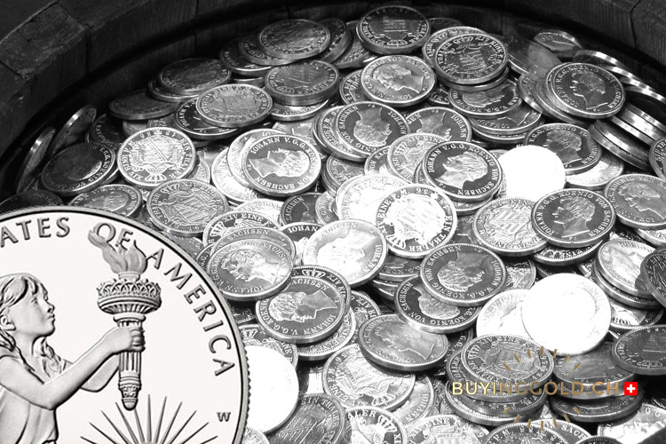 photo of platinum coins