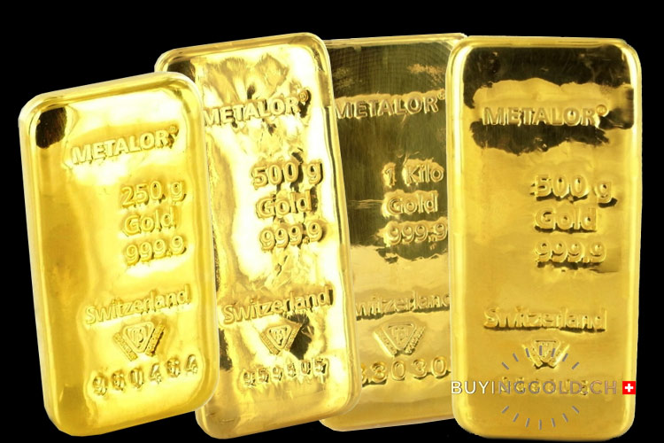 Gold bars buying gold