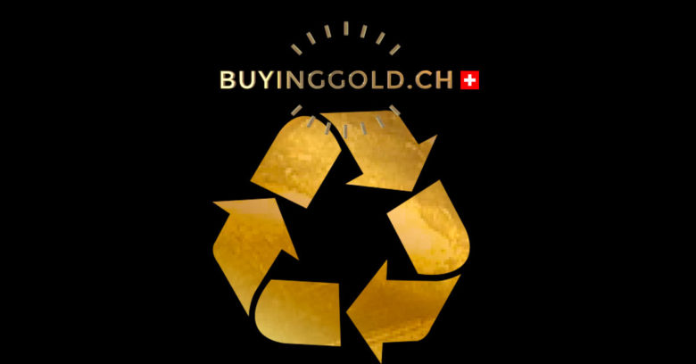 Gold can be recycled too