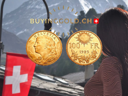 Swiss Vreneli gold coin