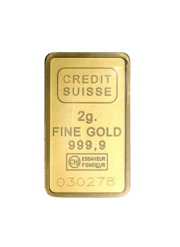 Gold ingot 2 g