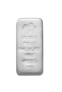 Silver ingot 1000 g – Metalor (Switzerland)