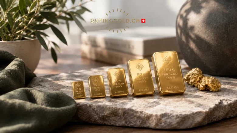 How to Choose the Weight of a Gold Bar: From 1 g to 1 kg