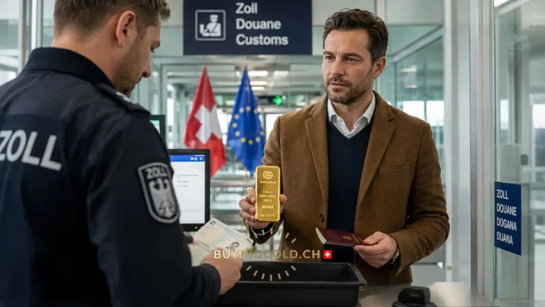 Passing through customs with gold (Switzerland & European Union)