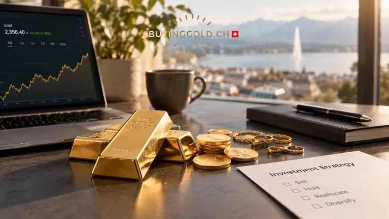 Sell gold or hold it – which strategy fits the current market?