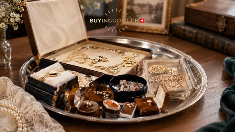 Inherited Coin Collection or Antique Gold Jewelry in Switzerland: How to Proceed